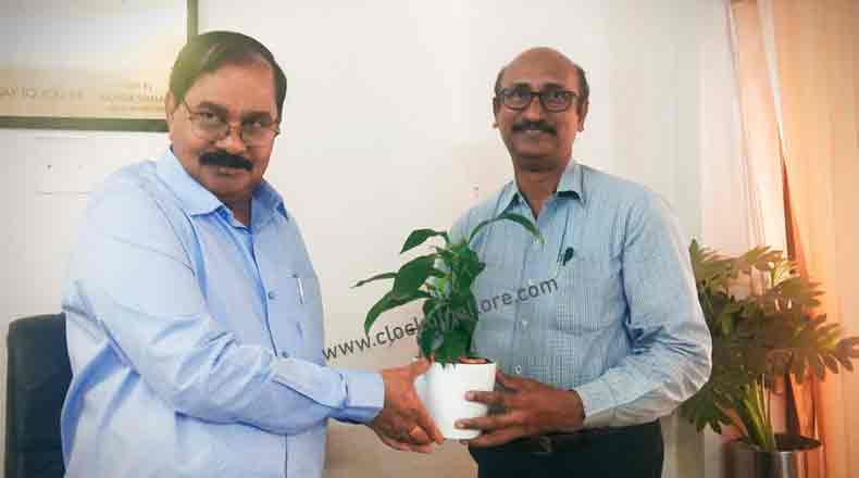 యూనివర్శిటీ అభివృద్ధికి కృషి చేయండి – ఎంపి ఆదాలను కోరిన రిజిస్ట్రార్