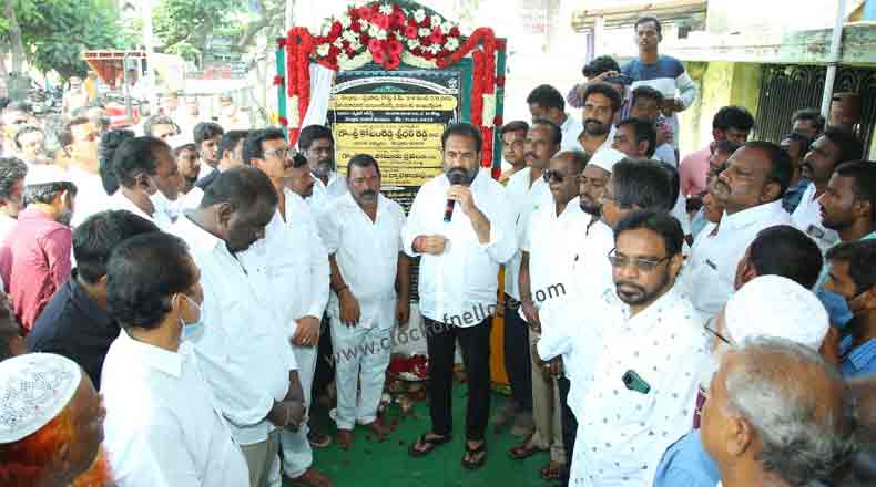 నెల్లూరు – మైపాడు రోడ్డు ఆధునీకరణ… శంఖుస్థాపం చేసిన ఎమ్మెల్యే కోటంరెడ్డి