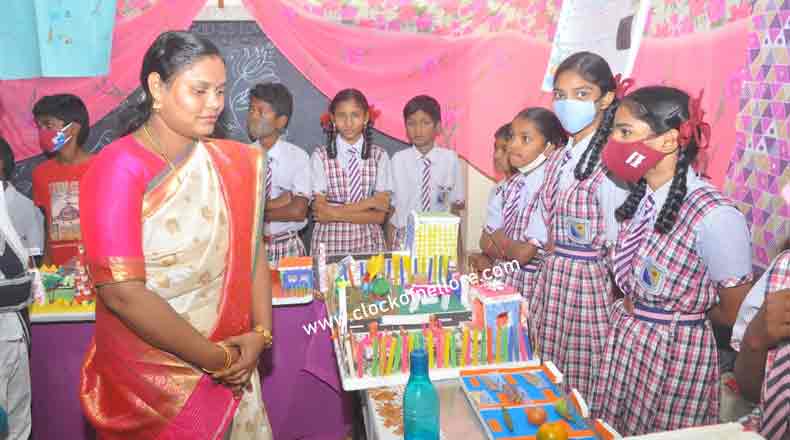 వైజ్ఞానిక ప్రదర్శనలతో సృజనాత్మకత పెంపు – సైన్స్ ఫేర్ సందర్శనలో మేయర్