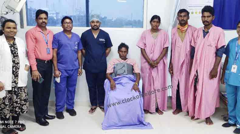 నెల్లూరు మెడికవర్ హాస్పిటల్ లో క్లిష్టమైన శస్త్ర చికిత్స విజయవంతం
