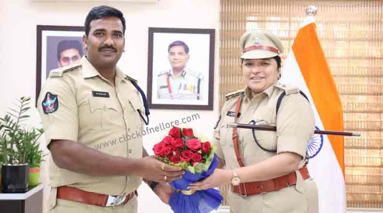 నెల్లూరుజిల్లా అదనపు ఎస్పీగా హిమవతి బాధ్యతల స్వీకరణ…