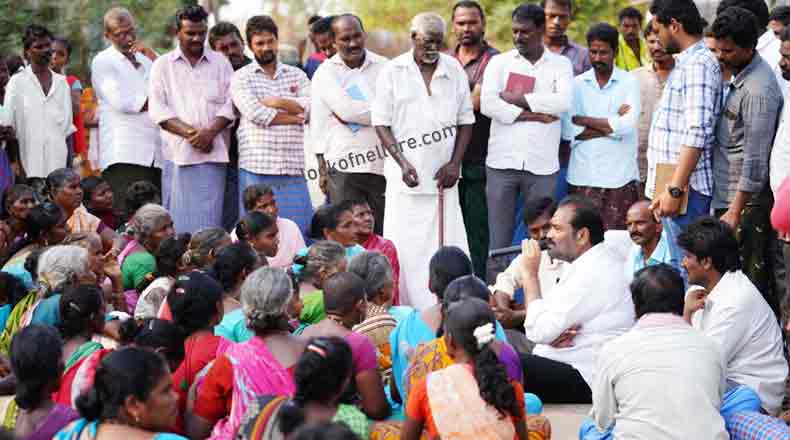 21వ రోజూ గడప గడపకూ కోటంరెడ్డి… సమస్యలు తెలుసుకుంటూ ముందుకు…