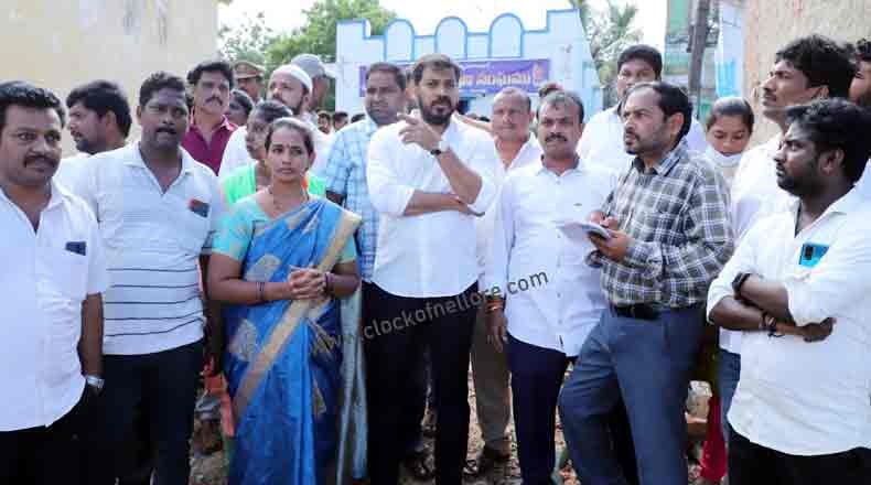 50వ డివిజన్ లో ఎమ్మెల్యే అనీల్ పర్యటన – సమస్యలపై ఆరా