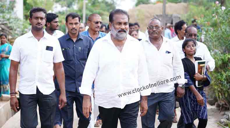 గడప గడపకు మన ప్రభుత్వం… ఎమ్మెల్యే కోటంరెడ్డికి ప్రజల నీరాజనం