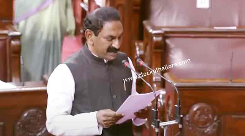 రాజ్యసభలో ప్రమాణ స్వీకారం చేసిన విజయసాయి, బీద మస్తాన్ రావు