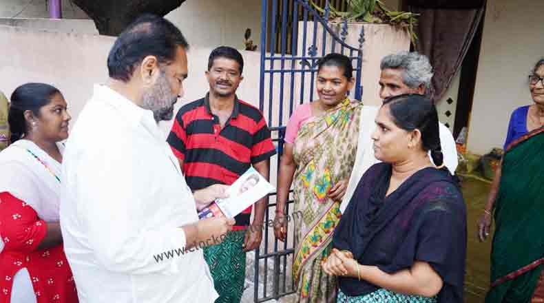 27వ డివిజన్ లో గడప గడపకు కోటంరెడ్డి : సంక్షేమ పథకాలపై అవగాహన