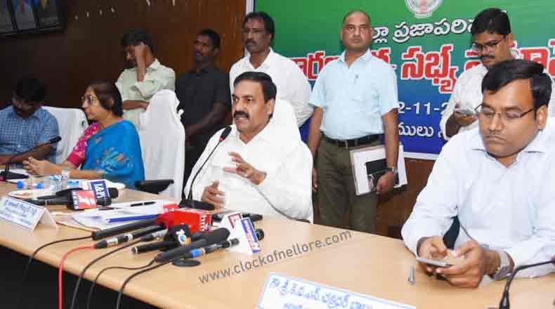 ప్రాధాన్యతా క్రమంలో సమస్యలన్నింటికి పరిష్కారం : జడ్పీ సమావేశంలో మంత్రి వెల్లడి