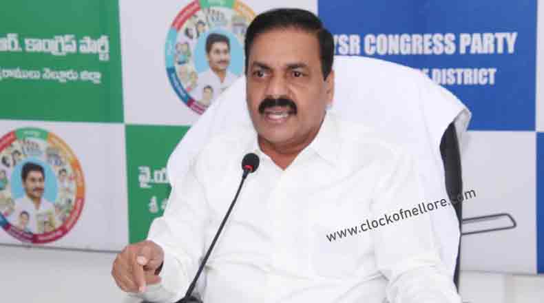 కోటంరెడ్డిది ఫోన్ ట్యాపింగ్ కాదు… మ్యాన్ ట్యాపింగ్… మంత్రి కాకాణి మండిపాటు