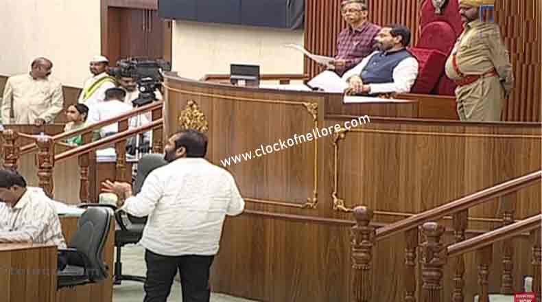 అసెంబ్లీలో హై డ్రామా : కోటంరెడ్డి శ్రీధర్ రెడ్డి సస్పెన్షన్