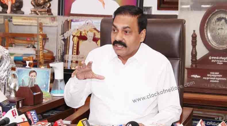 టిడ్కో ఇళ్లను మీరు పూర్తి చేయలేక మాపై నిందలా ? … చంద్రబాబుపై కాకాణి మండిపాటు