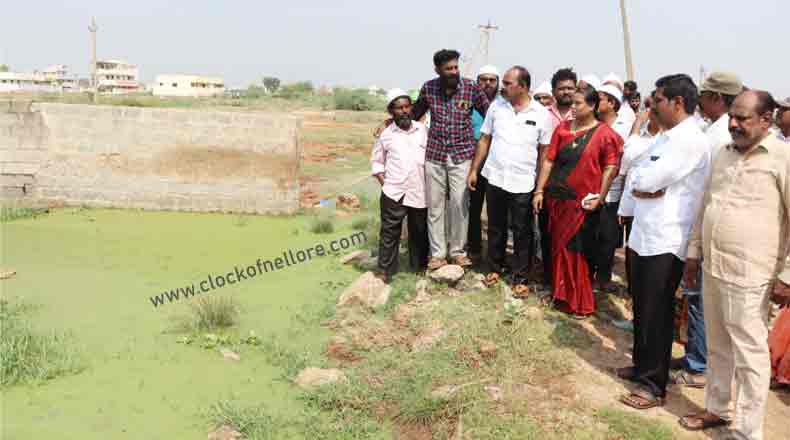 31వ డివిజన్ లో మేయర్ స్రవంతి పర్యటన : అభివృద్ధి పనుల పరిశీలన