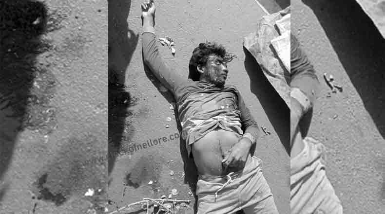 నెల్లూరులో రోడ్డు ప్రమాదం : ఇంటర్ విద్యార్ధి దుర్మరణం