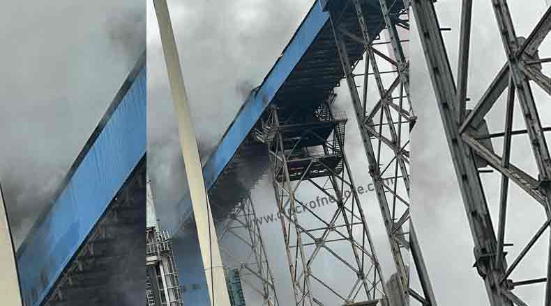 ముత్తుకూరు జెన్ కో కేంద్రంలో అగ్ని ప్రమాదం – కాలిన కన్వేయర్ బెల్ట్