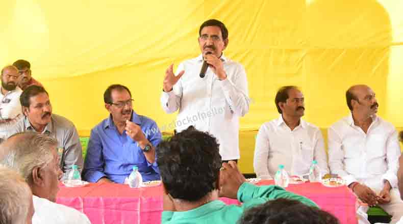 అభివృద్ధి లేకపోతే భవిష్యత్తే ఉండదు : ప్రచారంలో నారాయణ వెల్లడి