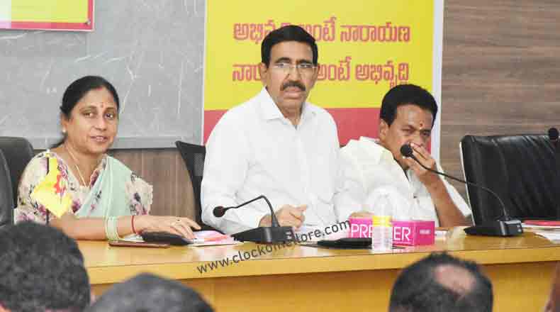 ఎన్నికల సమరానికి సిద్ధం కండి : ముఖ్య నేతలకు నారాయణ పిలుపు