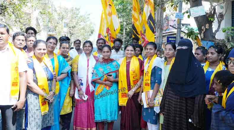 నారాయణకు లక్ష మెజారిటీ ఖాయం : పొంగూరు రమాదేవి వెల్లడి