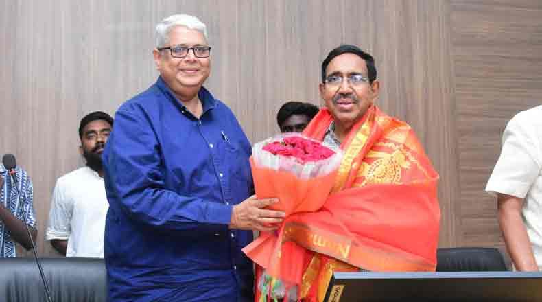 మీ గెలుపే లక్ష్యం : నారాయణకు హామీ ఇచ్చిన జనసేన నేతలు