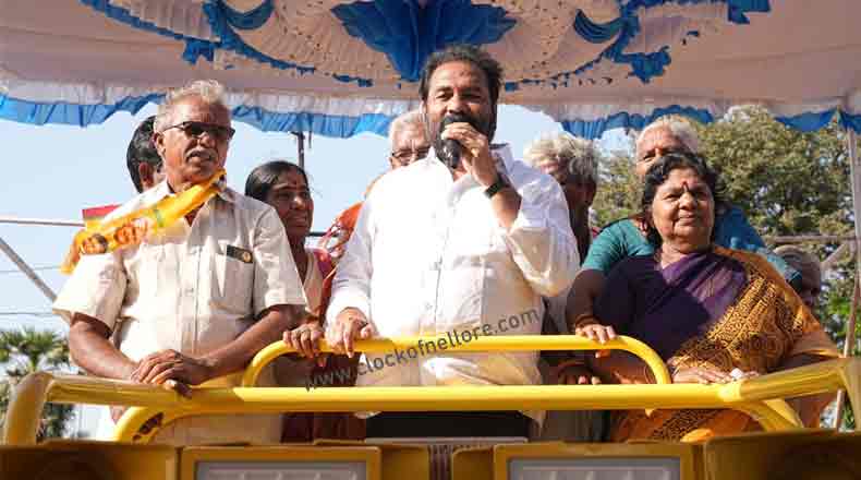 భవిష్యత్తు బాగుండాలంటే కూటమి ప్రభుత్వం రావాలి : ప్రచారంలో కోటంరెడ్డి పిలుపు