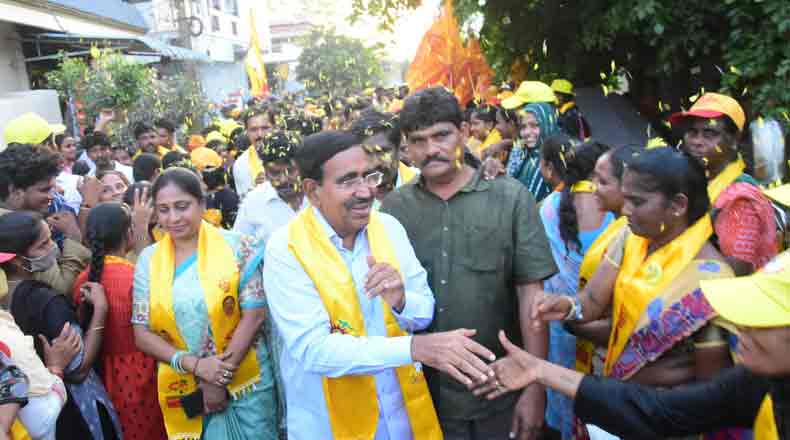 ఇండియాలోనే నెల్లూరును నెంబర్ వన్ సిటీగా చేస్తా : ప్రచారంలో నారాయణ వెల్లడి