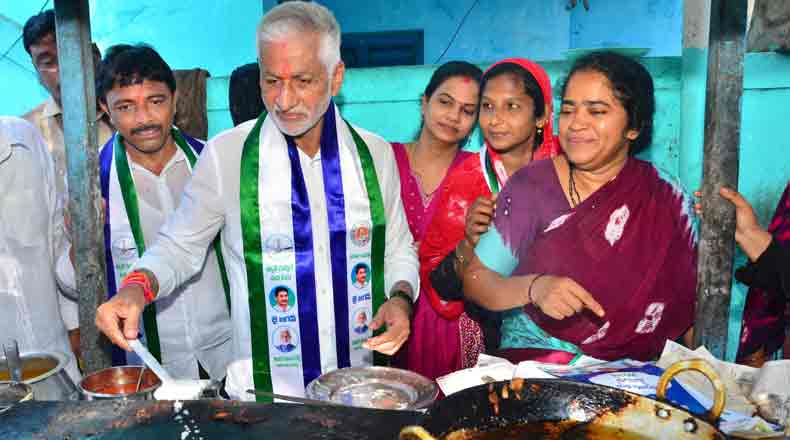 చంద్రబాబుకు ఇవే చివరి ఎన్నికలు : ప్రచారంలో విమర్శించిన విజయసాయి రెడ్డి