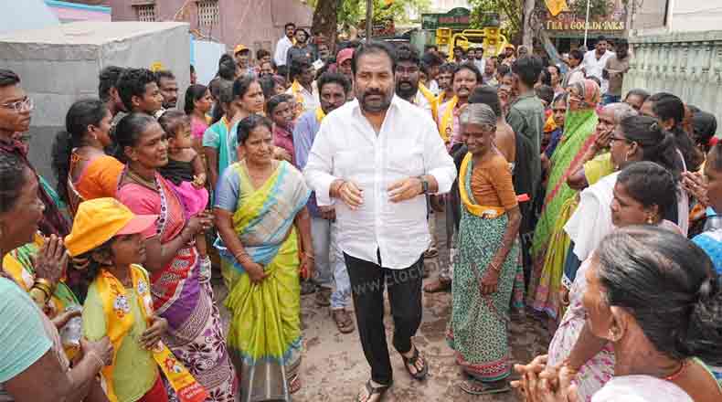 చివరి రోజు 41వ డివిజన్ లో కోటంరెడ్డి విస్త్రృత ప్రచారం