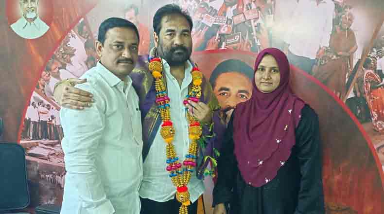 కోటంరెడ్డి బ్రదర్స్ కు కృతజ్ఞతలు తెలిపిన నెల్లూరు డిప్యూటీ మేయర్ తహసీన్