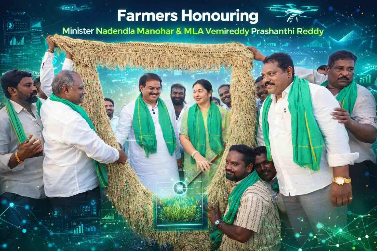 ప్రతీ ధాన్యపు గింజా కొనుగోలు చేస్తాం : నెల్లూరులో స్పష్టం చేసిన మంత్రి నాదెండ్ల