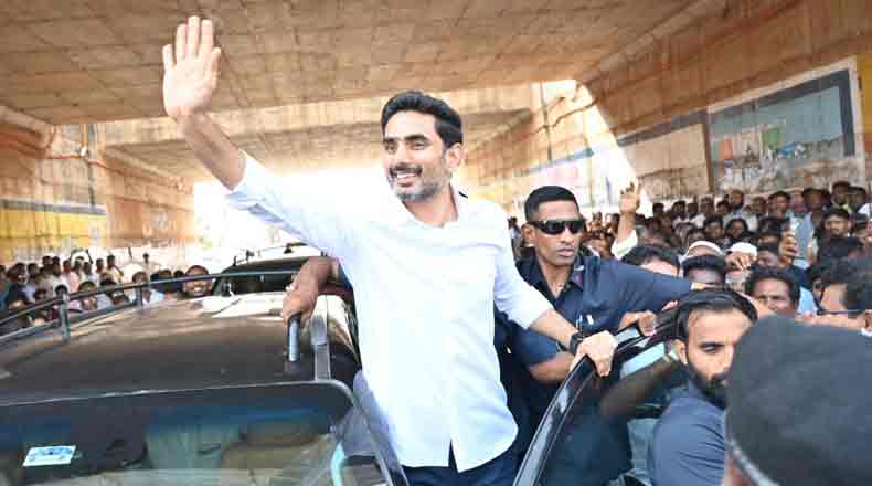 నెల్లూరుజిల్లాలో సాగర్ డిఫెన్స్ ప్రాజెక్ట్ : శంఖుస్థాపన చేసిన మంత్రి లోకేష్